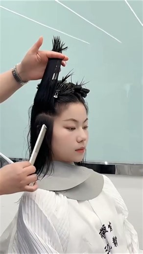 How to Get the Perfect Textured Jellyfish / Mullet Haircut Lineup #haircut #mulletchamp