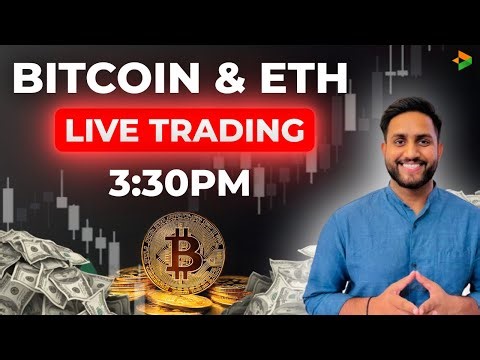 Live Crypto Trading 🔴 | BTC, ETH & Altcoins Action (30 June)-Delta exchange India