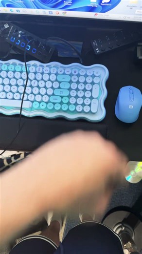my $15 key board and mouse setup