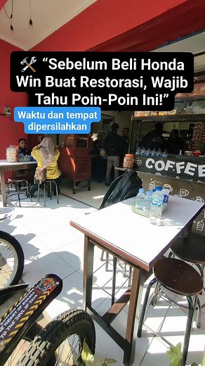 Sebelum beli Honda Win buat bahan restorasi, jangan cuma terpikat harga murah dan tampang jadulnya, Pak. Ingat, motor tua itu kayak istri lama — butuh perhatian, sabar, dan siap keluar duit pelan-pelan tapi pasti. Kadang di foto kelihatan mulus, pas sampe rumah baru sadar: “Lah, ini bodi apa tambalan seng?!” 😅 Jadi, jangan asal beli karena nostalgia. Cek dulu, baru jatuh cinta. Biar gak berakhir di pojokan garasi sambil nyesel bilang, “Harusnya dulu gua ambil yang satunya...” --- ✅ Poin Penting