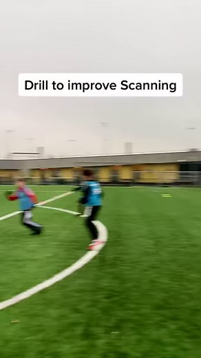 1.1M views · 11K reactions | ⚽️To make it harder, have the coach move around the field like a player!  Follow for more! #coervercoaching #scanning #scanningdrill #footballdrill #kidsfootballdrill #kidssoccer #soccerdrill | Coerver Coaching | Facebook