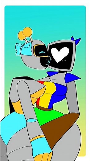 Incredibox Sprunki Mr. Fun Bot X Mr. Fun Computer Kiss Transformation 👾📺