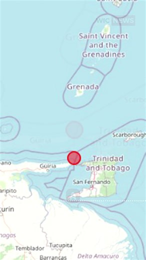 Magnitude 5.0 earthquake rocks Trinidad and Tobago — residents felt shaking, but no major damage reported. #wicnews #Trinidad #Earthquake #TrinidadAndTobago #EarthquakeUpdate #SafetyAlert | WIC News