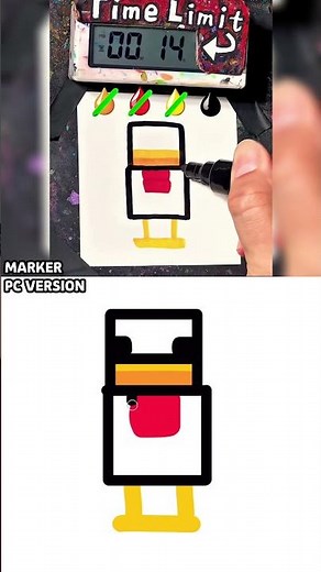 Drawing Chicken in 30 Sec – My Artistic Challenge (Minecraft)