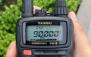 牙医所VX-6R接收调频性能测试