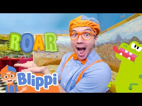 Dinos and Fossils! | Blippi | Moonbug Kids - Fun Zone