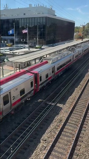 Metro North train, Greenwich Connecticut