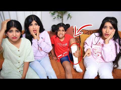 Soso fell and broke her leg! Shafa