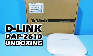 D-Link: unboxing del punto de acceso profesional DAP-2610