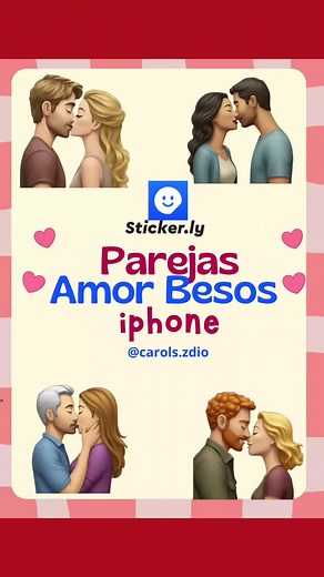 Stickers de Besos para WhatsApp: Descarga Gratis