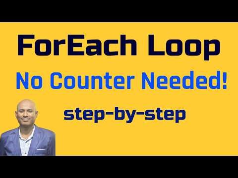Foreach loop explained: How to debug C# WinForms with live demo