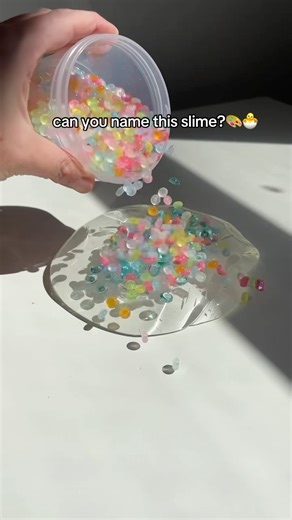 WWW.GLITTERSLIMES.COM on Instagram: "dropping all new slimes (including this one) tomorrow, sunday, 3/30 ✨ lmk what we should name it before then! #asmr #slime #satisfying"