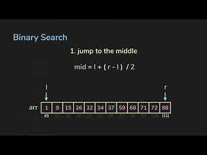 Binary Search Implementation | Data Structures & Algorithms