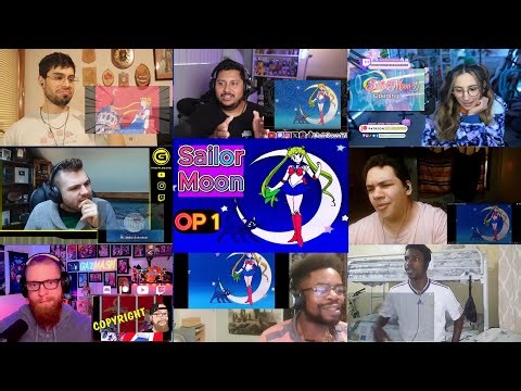 Sailor Moon Opening 1 Reaction Mashup | The Most ICONIC Anime OP Ever! 💖⚡
