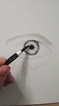 Einfaches Auge zeichnen