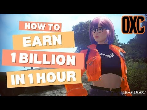 How I Made 1 Billion Silver Every Hour in Black Desert Online!