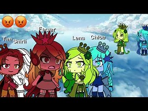 Die 4 Elemente ☀️🔥🍀💧/Gacha Life