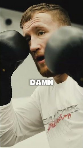 Justin Gaethje's say IF ONE MAN CAN HOLD U DOWN ! ⚠️