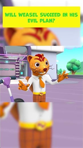 Will Weasel's Evil Plan Succeed? 😈 #Shorts