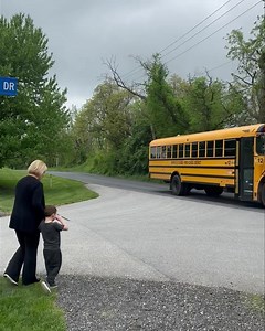 3.7M views · 10K reactions | My daughter Jamie and her husband are on a business trip so I’m babysitting Mason and Asher for the week. I surprised Mason as he got off the school bus! #babysitting #grandkids #grandma | Joan Lunden | Facebook