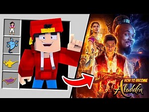 Minecraft Adventure - HOW TO BECOME ALADDIN!!