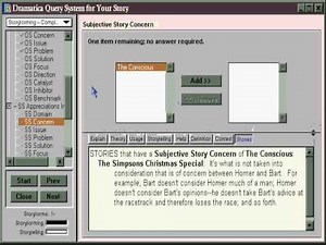 The Query System in Dramatica Pro Writing Software
