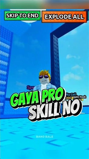A Pro with Zero Skills... But His Style is Already Like a Global Pro Player?! #roblox #robloxindo...