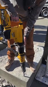 387K views · 1.8K reactions | The New 22 lbs Flexvolt Chipping hammer paired with the 15ah battery • The chipping hammer connects wirelessly with the vacuum and activates it when the trigger is pulled for dust collection • 19.4 joules of impact energy DEWALT DEWALT CANADA . . . #tools #newtools #construction #constructiontips #dewalt #dwtough #woc2022 #worldofconcrete2022 #engineering | Kruger Construction | Facebook