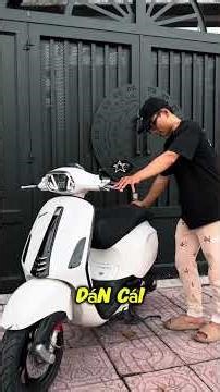 Em gái lên full đèn vespa 🤩 LH: 090 1821934