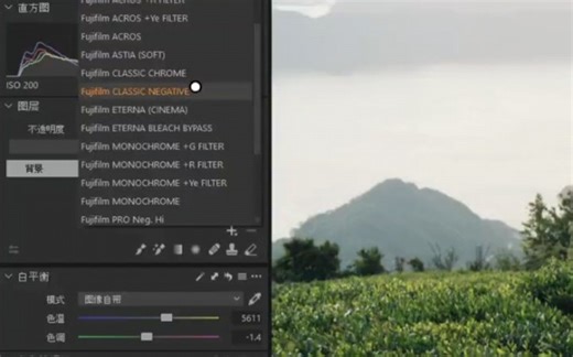 利用capture one破解NC滤镜和NN滤镜的方法老机型富士套用NC、NN胶片模拟(capture one)