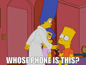 Whose phone is this?