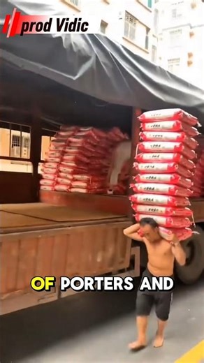 💪 Hardworking Porters! Strong, Fast & Tough 🔥🚛