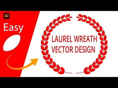 How To Create a Laurel Wreath Vector in Adobe Illustrator