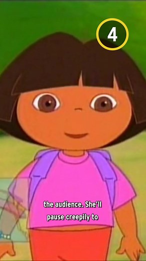 The WORST Cartoon Characters of All Time Number 4: Dora #dora #doratheexplorer