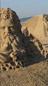 94☆ View of the exhibited sand sculptures 13. (Busan Haeundae Korea)