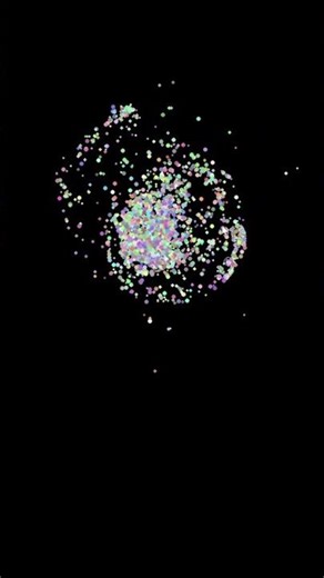 Control Space with Python 😳🌀 (Click = Explosion 💥)