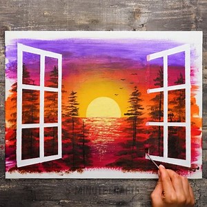 5-Minute Crafts on Instagram: "Wow! Super fast & easy art tutorial for beginner artists🎨 #5minutecrafts #drawinghacks #drawingtutorial #arttutorial #paintingtutorial #art #instaart"