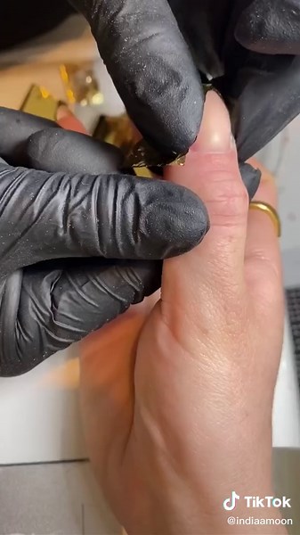 Gold Tip Nail Art Tutorial | BW Nails