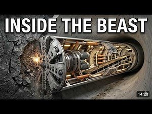 What Happens Inside a Tunnel Boring Machine While It's Cutting
