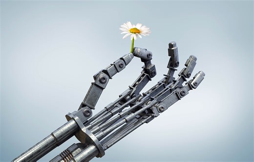 Scientists create 'skin' for robots that allows them to feel gentle touch like humans