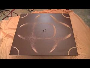 432 hz vs 440 hz Cymatics Experiment Done With A Tonoscope