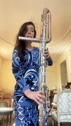 Exploring the Contrabass Flute: Musician Daniela Mars's Stunning Performance
