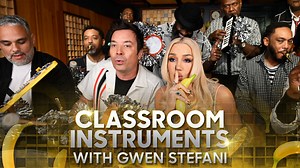 874K views · 25K reactions | Jimmy, Gwen Stefani, and The Roots perform “Hollaback Girl” with Classroom Instruments! | The Tonight Show Starring Jimmy Fallon | Facebook