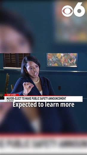 Albany Mayor-elect Dorcey Applyrs is set to address public safety and police-community relations alongside Police Chief Brendan Cox. More: https://bit.ly/4pVqIJA | WRGB CBS 6 News, Albany