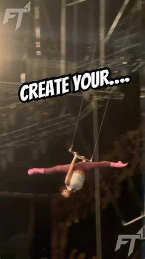 Become more than act 😍 #trapeze #freedom #performance #artist #circus #gymnast #show #flying
