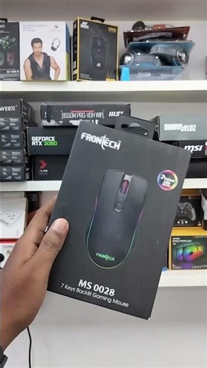 3200 DPI Gaming Mouse Under Budget 😳 Worth It? #frontech #gamingmouse #gamerlover