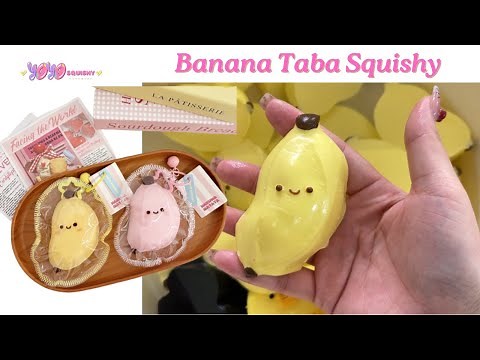 Making Banana Taba squishy with me!Handmade,Squishy Fun