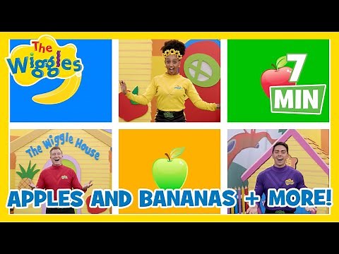 Apples and Bananas 🍌, Hot Potato (Remix) 🎶 & More fun The Wiggles Songs for Children!