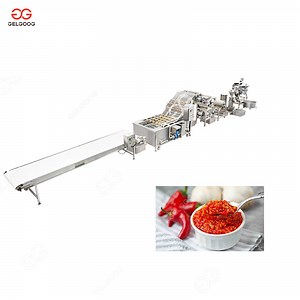 [Hot Item] Factory Manufacturing Hot Sauce Red Pepper Sauce Making Processing Machine Chilli Paste Production Line