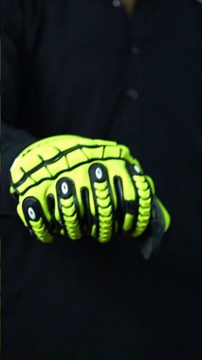 Industrial Work Gloves Showcase | Cut-Resistant, Impact & Grip Protection